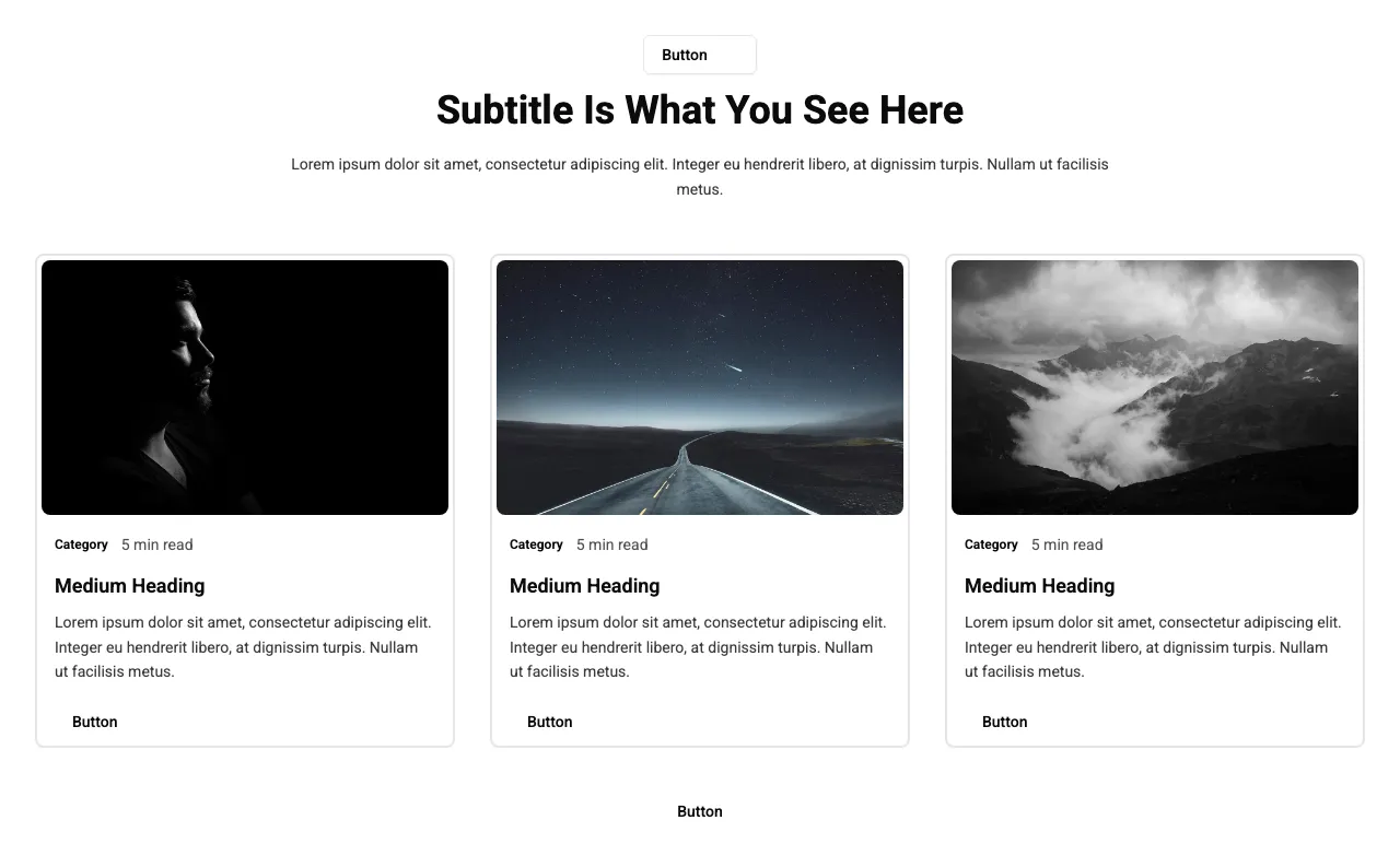 Content section