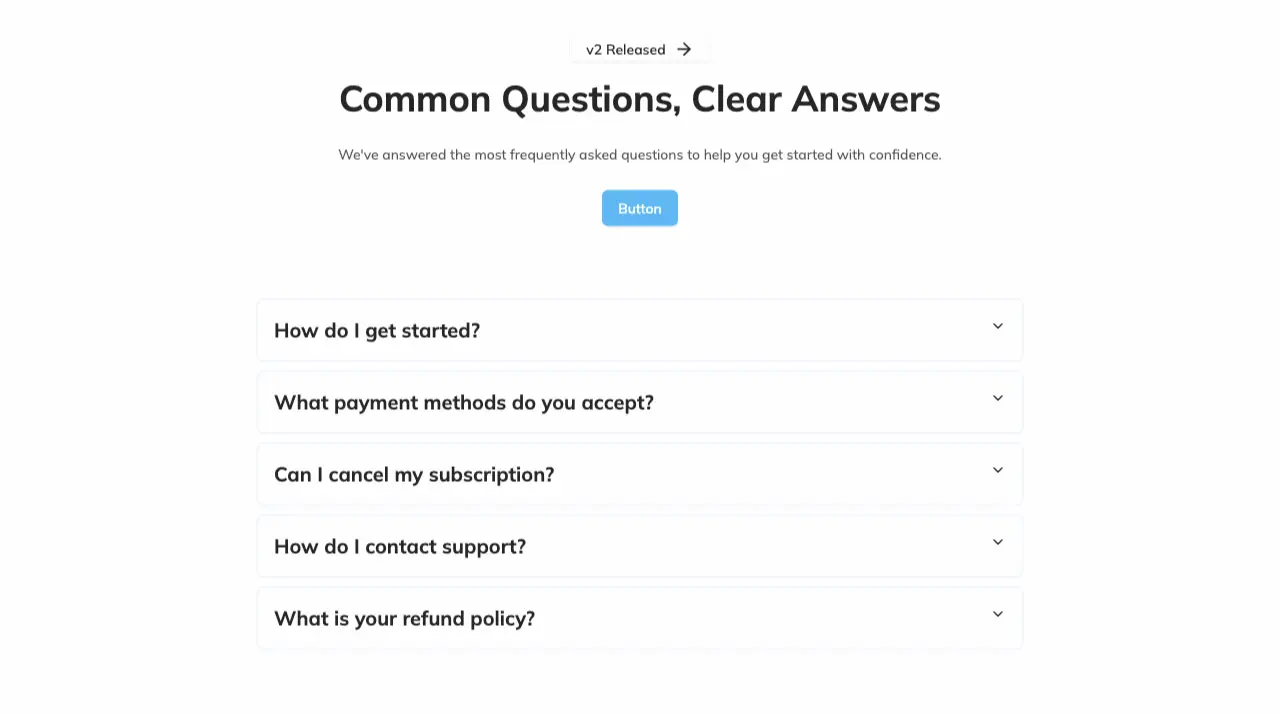 Left Icon Faq
