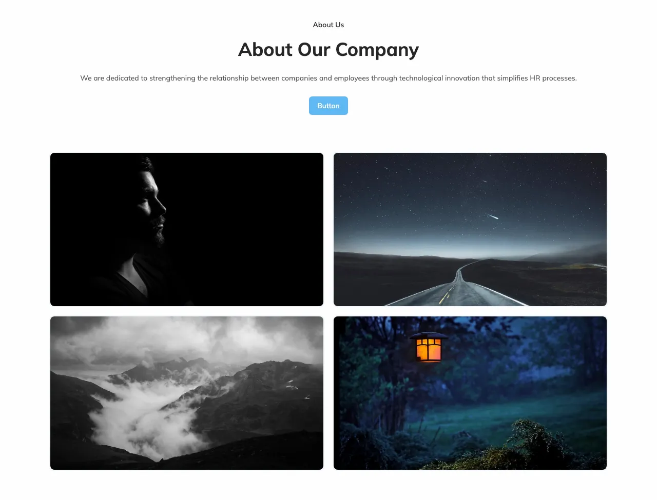 Simple Two Images Page Header