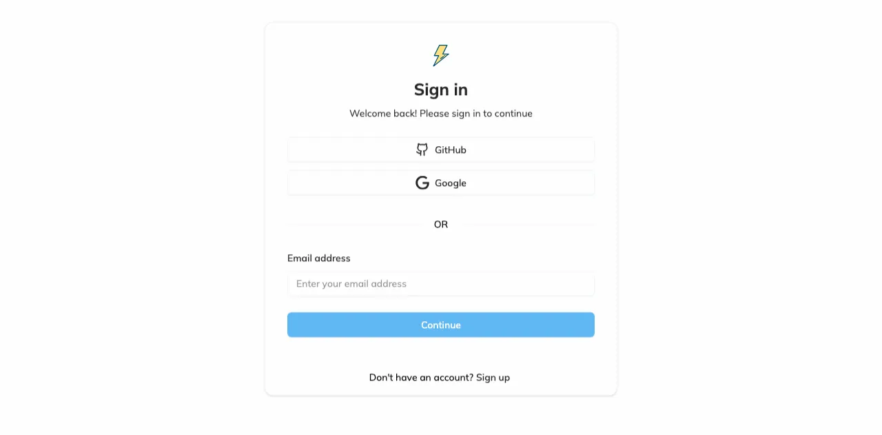 Social Enabled Sign in