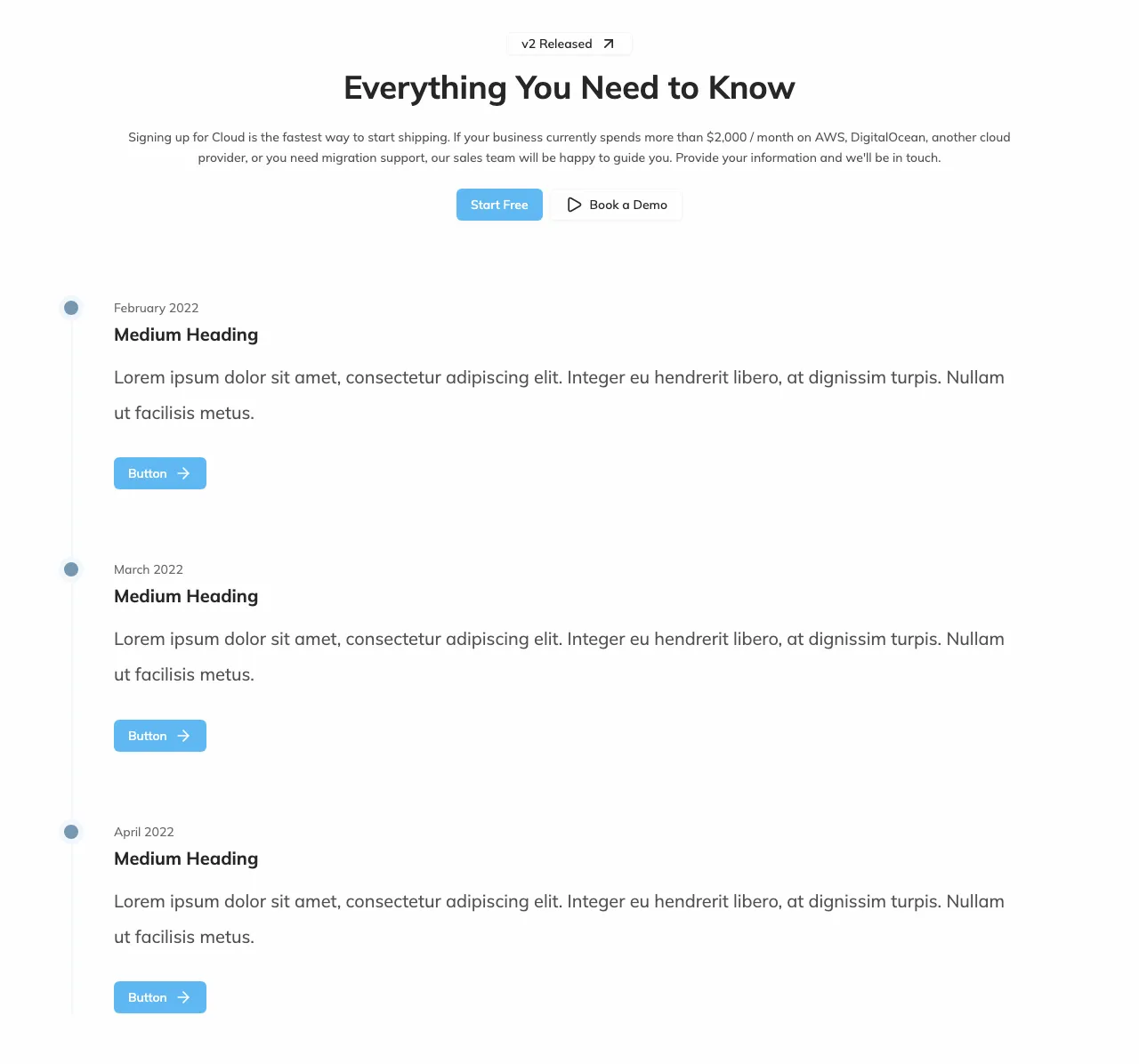 Timelines