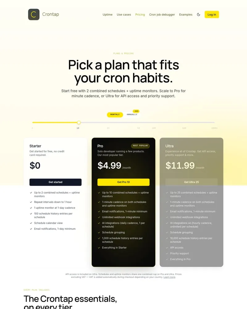 Crontap