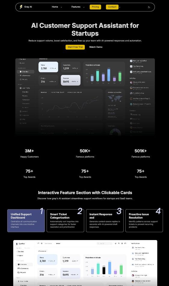 elegant website template